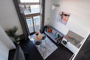 Apartments with balcony near center