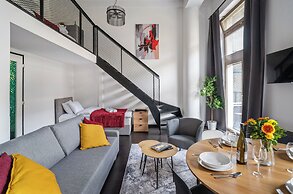 Apartments with balcony near center
