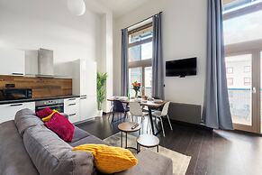 Apartments with balcony near center