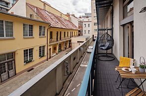 Apartments with balcony near center