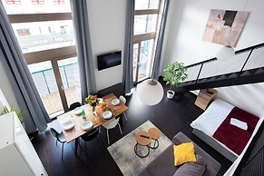 Apartments with balcony near center