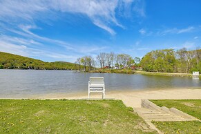 Lake Carmel Access: Waterfront Home w/ Deck!