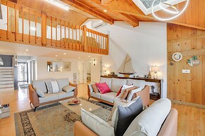 Lake Carmel Access: Waterfront Home w/ Deck!