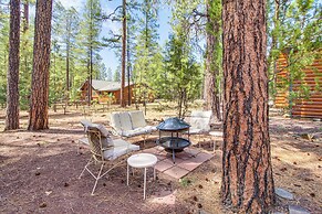 Hike, Fish & Golf: Cabin w/ Fireplace in Pinetop!