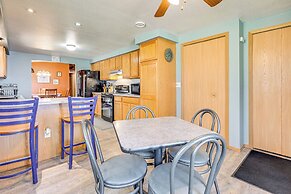 Furnished Deck w/ Forested Views: Manawa Home!