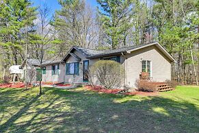 Furnished Deck w/ Forested Views: Manawa Home!