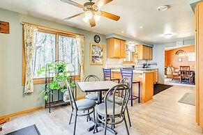 Furnished Deck w/ Forested Views: Manawa Home!
