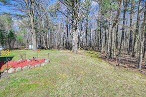 Furnished Deck w/ Forested Views: Manawa Home!