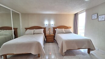 Ocean view 2BR Condo downtown Cozumel