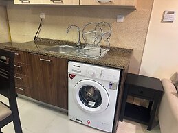 Modern 1BR w Pool and Parking At Roxana Residence