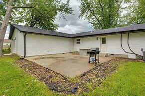 Yard w/ Patio: Family-friendly Home in Lamar!
