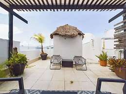 Stylish 2BR Penthouse Rooftop in Playa del Carmen