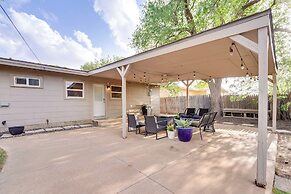 4 Mi to Dtwn: Family Home w/ Patio in Lubbock