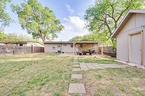 4 Mi to Dtwn: Family Home w/ Patio in Lubbock