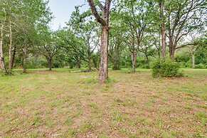 6 Mi to Lake Somerville: Barndominium on 20 Acres