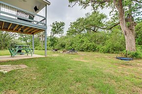 6 Mi to Lake Somerville: Barndominium on 20 Acres