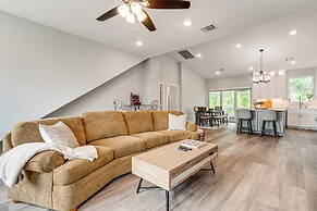 6 Mi to Lake Somerville: Barndominium on 20 Acres