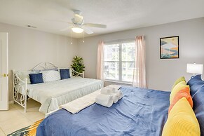 Private Pool & Park Access: Cozy South Daytona Gem