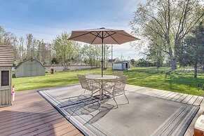 12 Mi to Indianapolis Motor Speedway: Home w/ Deck