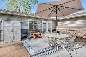 12 Mi to Indianapolis Motor Speedway: Home w/ Deck