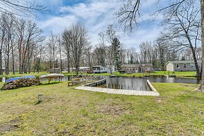 Waterfront Home w/ Boat Slips in Northern Michigan