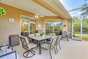 Screened Patio & Canal Views: Home in North Port!