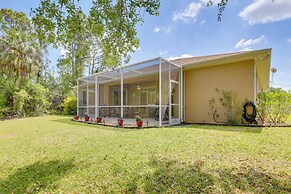 Screened Patio & Canal Views: Home in North Port!