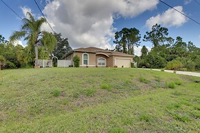 Screened Patio & Canal Views: Home in North Port!