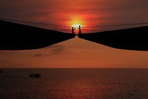Nice Seaview-Kiss bridge-Firework-Sunset
