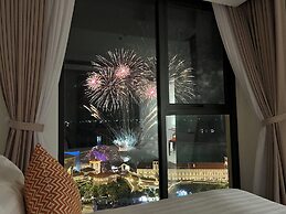 Nice Seaview-Kiss bridge-Firework-Sunset