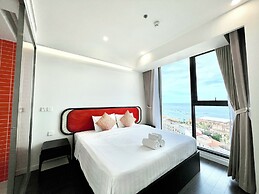 Nice Seaview-Kiss bridge-Firework-Sunset