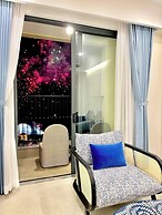 Nice Seaview-Kiss bridge-Firework-Sunset