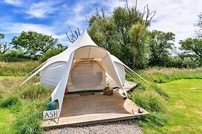 Bell Tent in North Devon Near Stunning Beaches