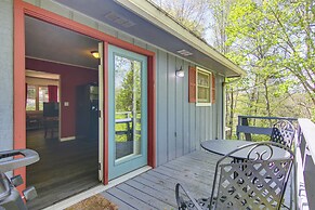 1 Mi to Pisgah Natl Forest: Wooded Haven w/ Deck