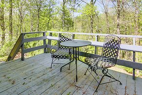 1 Mi to Pisgah Natl Forest: Wooded Haven w/ Deck