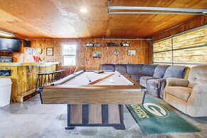 Walk to Beach: Home w/ Game Room & Yard in Algoma!