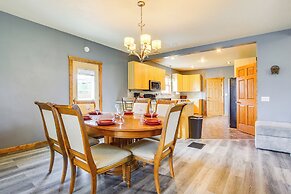 Walk to Beach: Home w/ Game Room & Yard in Algoma!