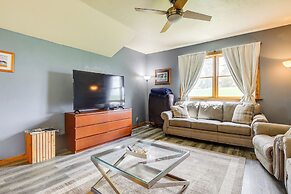 Walk to Beach: Home w/ Game Room & Yard in Algoma!