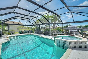Walk to Park & Marina: Waterfront Cape Coral Home!
