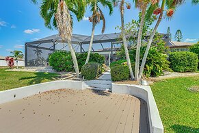 Walk to Park & Marina: Waterfront Cape Coral Home!