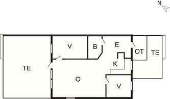 Modern Holiday Haven in Laeso