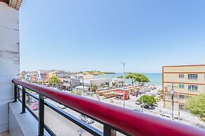 Cobertura a 150m do mar com Churrasqueira e Wi-fi