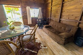 Chal com Wi-fi Vista p o Lago em Meio a Natureza