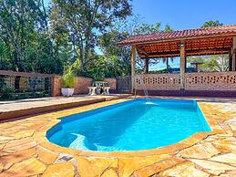 Ch Cara com Piscina e Churrasq em Botucatu SP