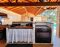 Ch Cara com Piscina e Churrasq em Botucatu SP