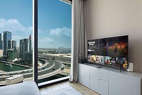 Modern Coastal Luxe  JBR Apartment