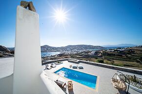 Mykonos Villa Sympatico Private Pool Sea Vistas