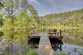 Waterfront Home w/ Fishing Dock in Tallahassee!