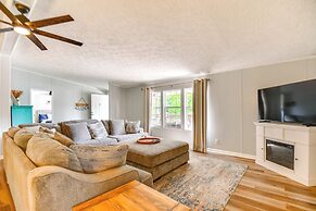 Private Dock: Pet-friendly Home on Lake Sinclair