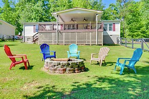 Private Dock: Pet-friendly Home on Lake Sinclair